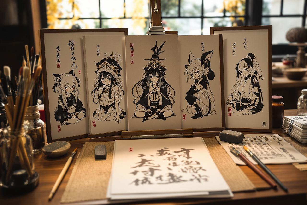 《剑心问道》× 知名国风画师联名企划公开 - 花园动漫 《剑心问道》× 知名国风画师联名企划公开 - 花园动漫资讯