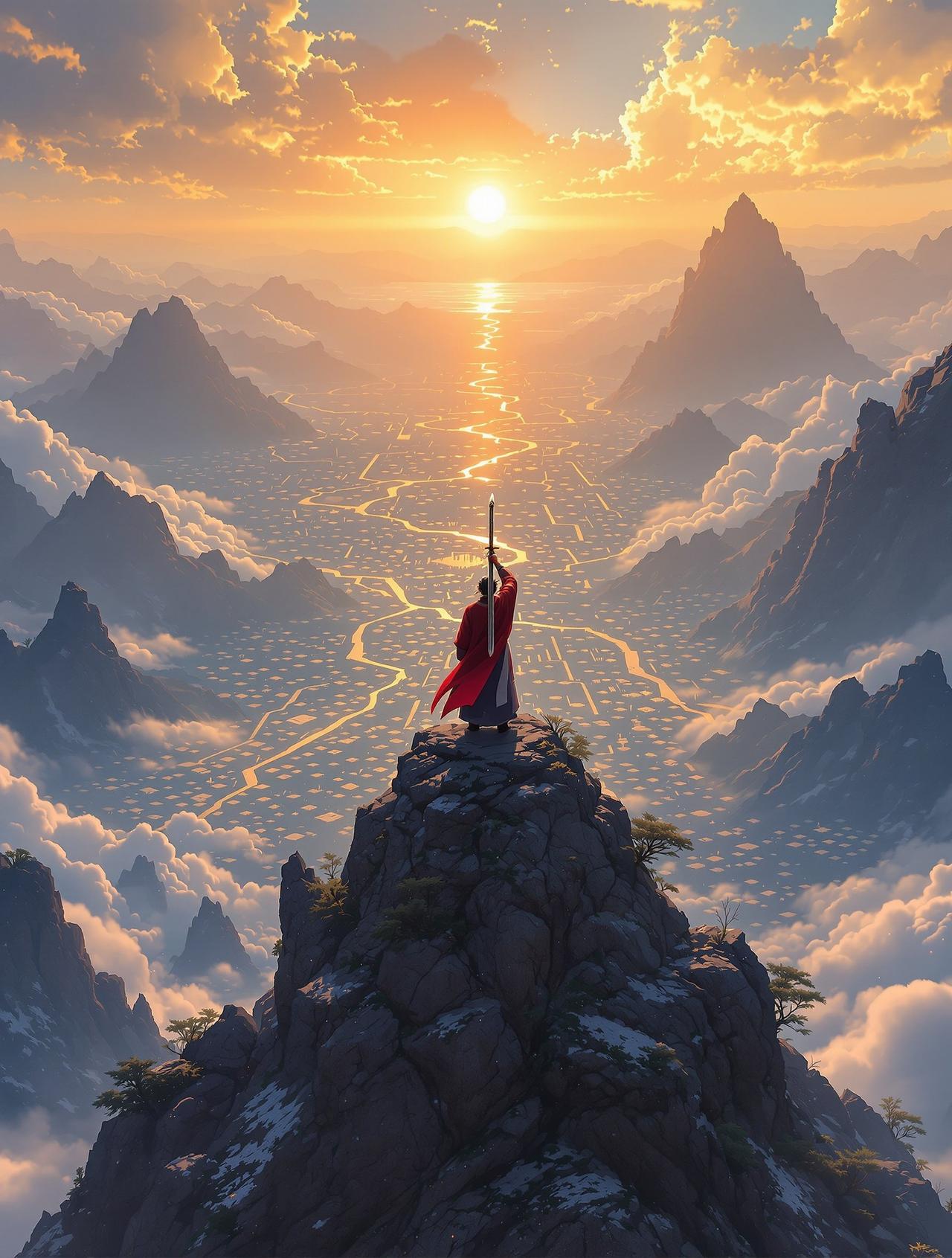 问剑天下 - 一剑问天下,何人与我同 问剑天下 - 花园动漫剑侠番剧封面